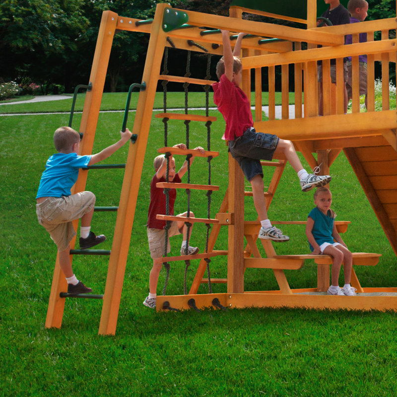 Gorilla Playsets Navigator Swing Set & Reviews Wayfair